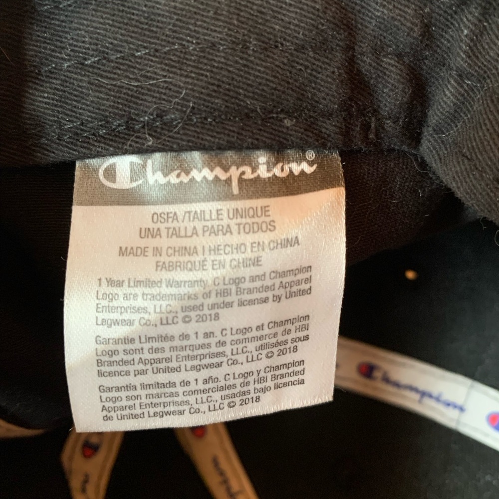 Champion Hat - Picture 2 of 2